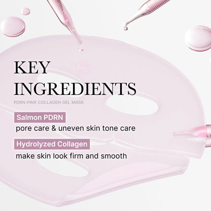 [Subscr.] Salmon PDRN Pink Collagen Jelly Gel Mask